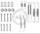 <strong>Монтажний к-кт гальмівних колодок ABS 0569Q (фото 1)</strong>