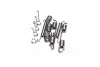 <strong>Монтажний к-кт гальм. колодок BMW HAND BRAKE (вир-во) ABS 0708Q (фото 1)</strong>