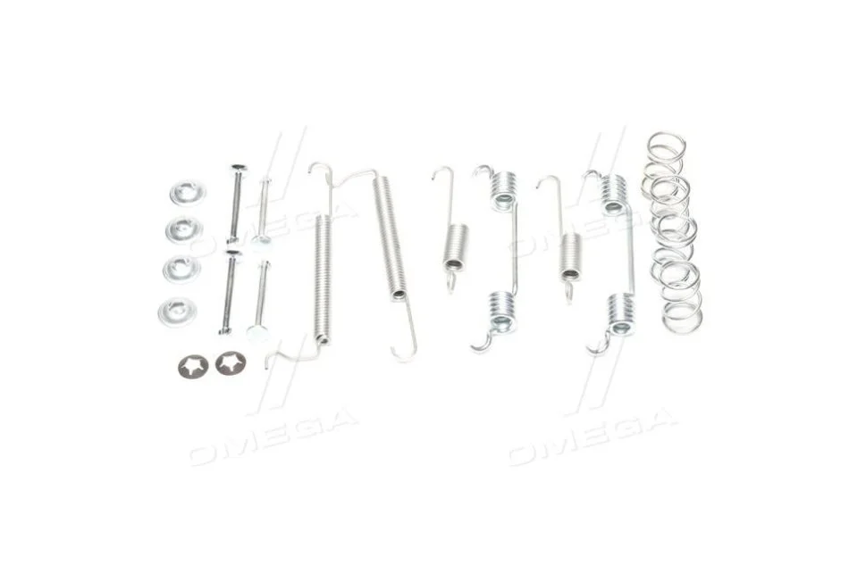 <strong>Комплект монтажний гальм. колодок Daewoo, Ford, Opel (задн.) (вир-во) ABS 0710Q (фото 1)</strong>