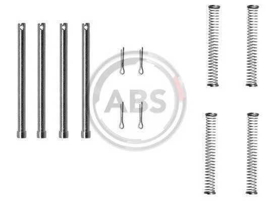 <strong>Комплект приладдя, накладка дискового гальма ABS 1128Q (фото 1)</strong>