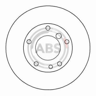 Диск гальмівний A.B.S. 15867 фото товара