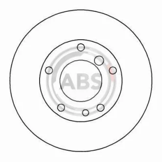 Диск гальмівний для BMW ABS 15867 фото товару