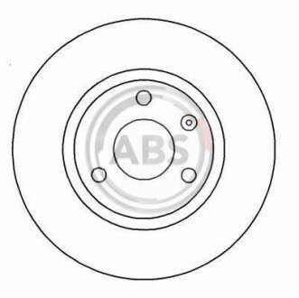 Диск гальмівний A.B.S. 16035 фото товару