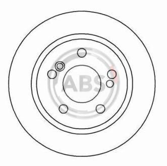 Диск гальмівний A.B.S. 16108 фото товару