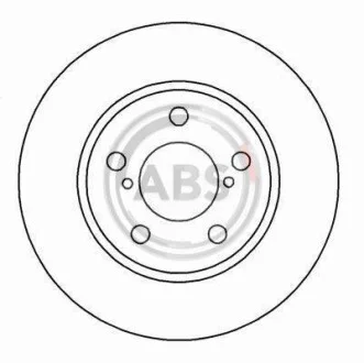 Диск гальмівний для ABS 16138 фото товару
