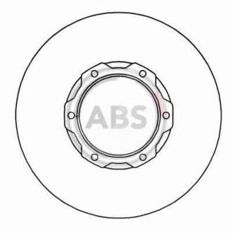 Диск гальмівний A.B.S. 16198 фото товара