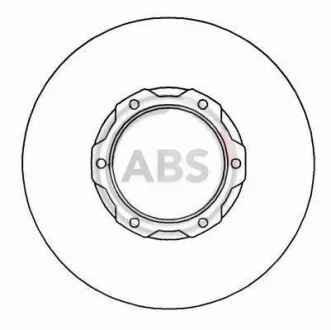 Диск гальмівний для Mercedes ABS 16198 фото товару