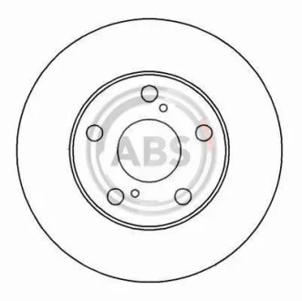 Диск гальмівний для ABS 16220 фото товару