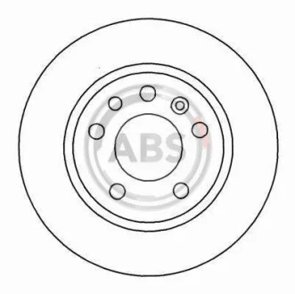 Диск гальмівний для ABS 16489 фото товару