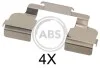 <strong>Монтажний к-кт гальмівних колодок ABS 1698Q (фото 1)</strong>