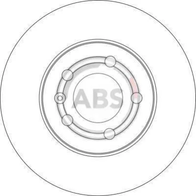 <strong>Диск гальмівний ABS 17059 (фото 1)</strong>