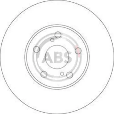<strong>Диск гальмівний ABS 17508 (фото 1)</strong>