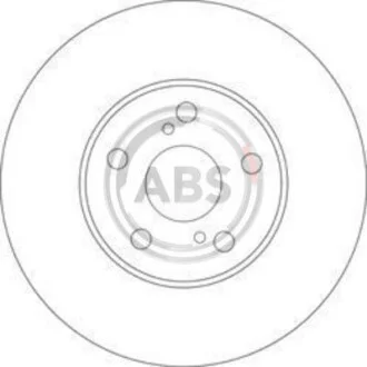 Диск гальмівний для Toyota ABS 17508 фото товару