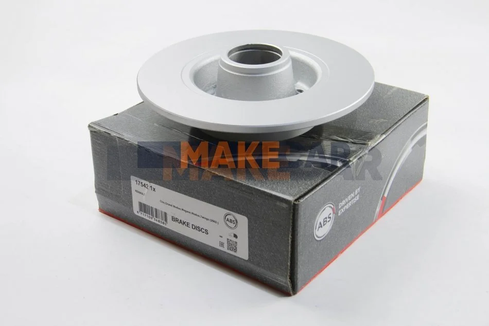 <strong>Тормозной диск задн. Wind/Twingo/Clio/Modus/Grand Modus/Megane 07- ABS 17542 (фото 1)</strong>
