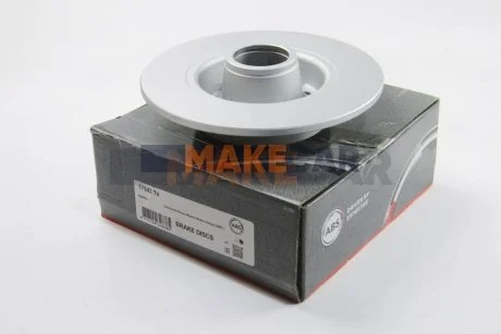 Гальмівний диск задн. Wind/Twingo/Clio/Modus/Grand Modus/Megane 07- для Renault, Nissan ABS 17542 фото товару