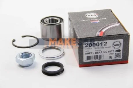 Підшипник маточини зад Lanos/Nubira/Vectra A/Kadett для ABS 200012 фото товару