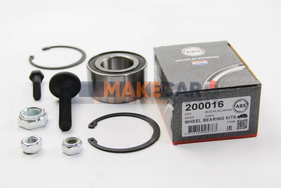 <strong>Підшипник маточини перед. Audi 80/90 88>96 ABS 200016 (фото 1)</strong>