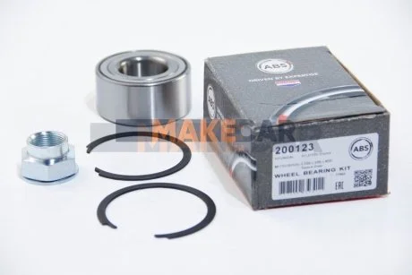 Підшипник маточини перед. H1/H100/H150/H200/L200 (86-07) для MG, Mitsubishi, Hyundai ABS 200123 фото товару