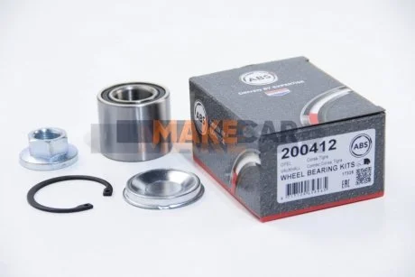 Подшипник ступицы зад. Corsa C (барабанные тормоза) 00-05 для Opel, Vauxhall ABS 200412 фото товара