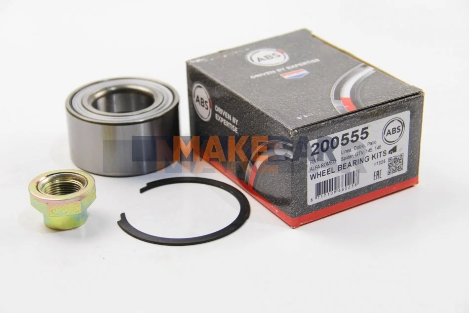 <strong>Подшипник ступицы перед. Doblo 01- (-)/Linea 07-/Punto 94- ABS 200555 (фото 1)</strong>