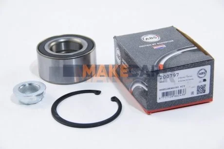 Підшипник маточини задн. X E83/E86/E85/E46/E52/E36/E38/E31/E36 90-11 для BMW ABS 200797 фото товару