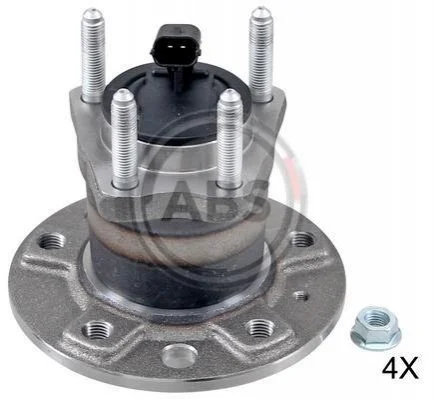 <strong>Подшипник ступицы задн. Opel Astra H 04-14/Zafira 05-15 (+) ABS 200907 (фото 1)</strong>