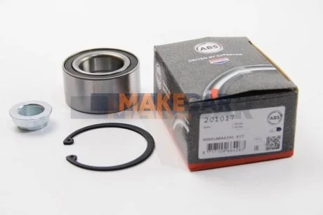 Підшипник маточини задн. E93/E82/E88/E92/E91/E87/E81/E90 04- для BMW ABS 201017 фото товару