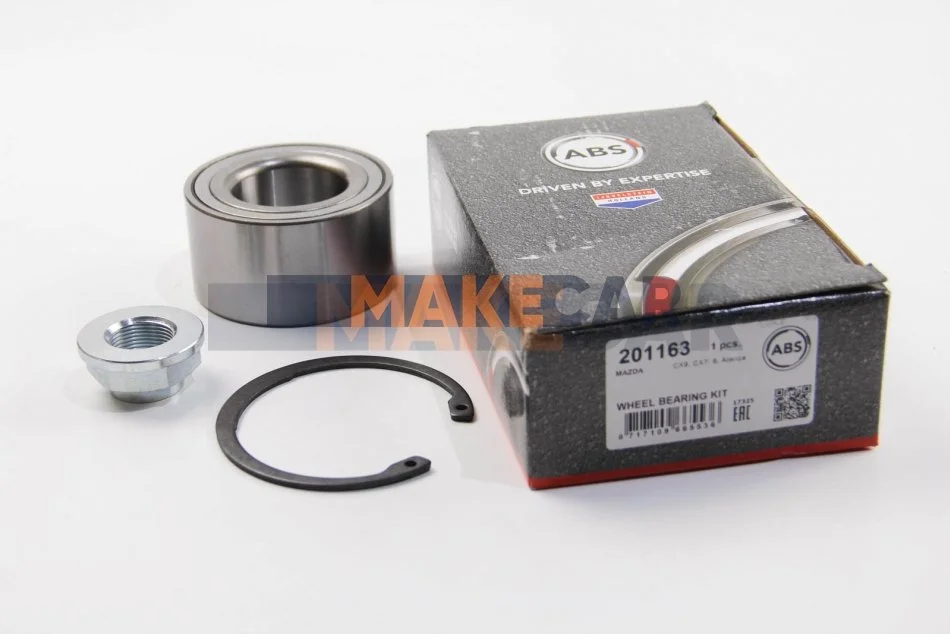 <strong>Підшипник маточини перед. Mazda 6 02-07/ CX-7 07-13/CX-9 07- ABS 201163 (фото 1)</strong>