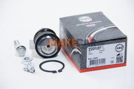 Опора кульова перед. 626/Capella/Clarus/Credos/MX6 (91-02) для Mazda, KIA ABS 220127 фото товару