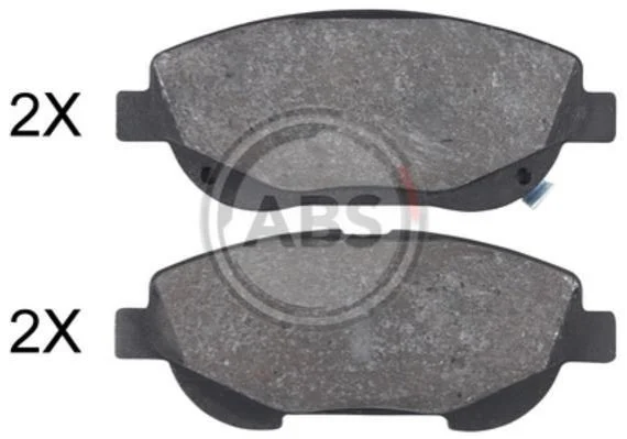 <strong>Гальмівні колодки дискові (1 к-т) ABS 35003 (фото 1)</strong>