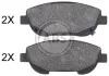 <strong>Гальмівні колодки дискові (1 к-т) ABS 35003 (фото 1)</strong>
