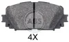 <strong>Гальмівні колодки дискові ABS 35015 (фото 1)</strong>