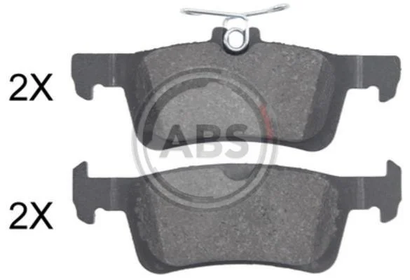 <strong>Гальмівні колодки дискові (1 к-т) ABS 35028 (фото 1)</strong>