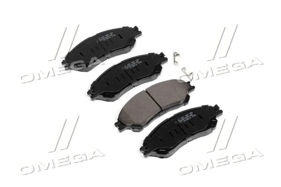 <strong>Колодка гальм. диск. SUZUK SX4 S-Cross 13 передня. (вир-во) ABS 35031 (фото 1)</strong>