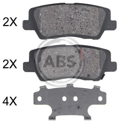 <strong>Колодки гальмівні ABS 35035 (фото 1)</strong>