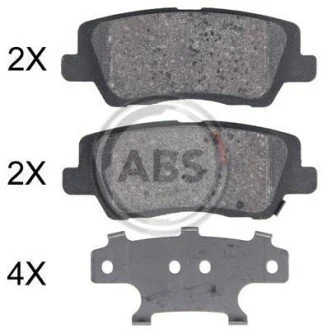Колодки гальмівні для ABS 35035 фото товару