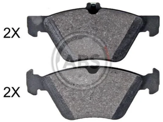 <strong>Гальмівні колодки дискові (1 к-т) ABS 35043 (фото 1)</strong>