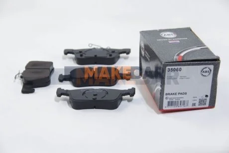 Гальмівні колодки Focus/Kuga/Mondeo 12- для ABS 35060 фото товару