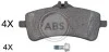 <strong>Гальмівні колодки дискові (1 к-т) ABS 35076 (фото 1)</strong>
