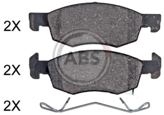 <strong>Гальмівні колодки дискові ABS 35081 (фото 1)</strong>