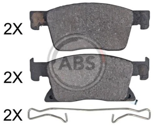 <strong>Гальмівні колодки дискові ABS 35122 (фото 1)</strong>