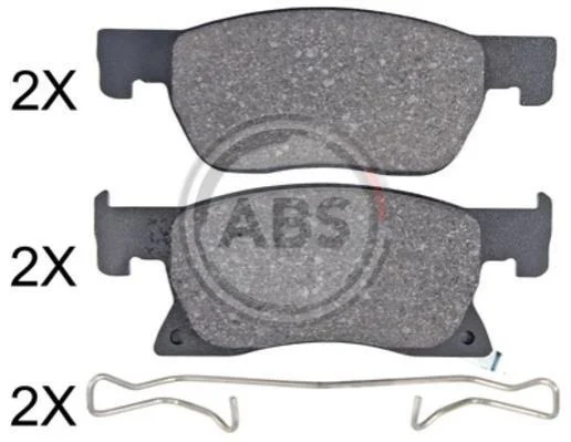 <strong>Гальмівні колодки дискові ABS 35123 (фото 1)</strong>