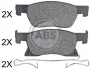 <strong>Гальмівні колодки дискові ABS 35123 (фото 1)</strong>
