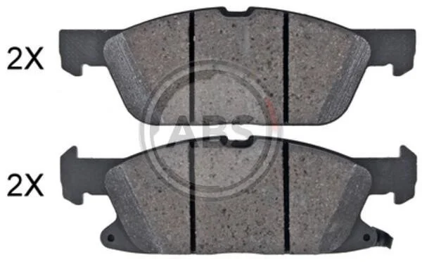 <strong>Гальмівні колодки дискові ABS 35127 (фото 1)</strong>