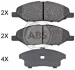 <strong>Гальмівні колодки дискові ABS 35131 (фото 1)</strong>