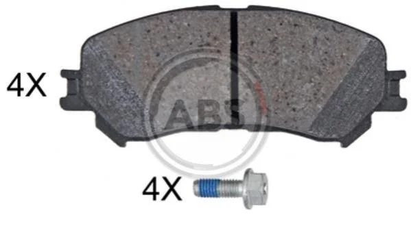 <strong>Гальмівні колодки дискові ABS 35145 (фото 1)</strong>