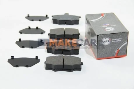 Колодки гальмівні перед. Audi 100/80 (80-91) для ABS 36138 фото товару