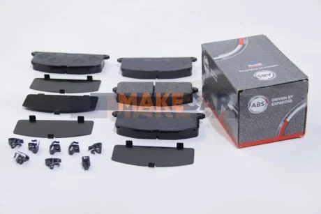 Колодки гальмівні перед. Camry/Carina/Celica/Corolla/Tercel (83-02) для Toyota, BMW, Lexus, Buick ABS 36535 фото товару