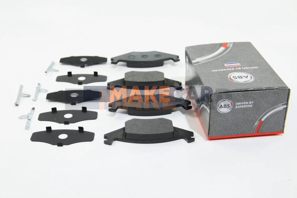 <strong>Колодки гальмівні перед. Golf/Ibiza/Jetta/Passat/Polo (78-03) ABS 36539 (фото 1)</strong>