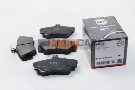 Колодки тормозные пер. Volvo 400 Series 88-97 для ABS 36703 фото товара